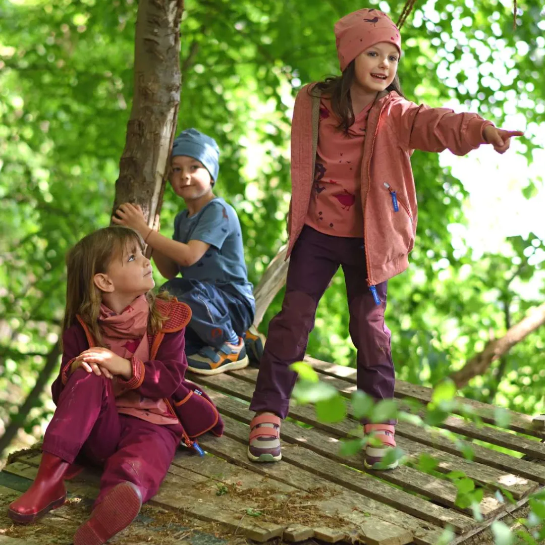 finkid KUUSI CANVAS-Kinder Outdoorhosen