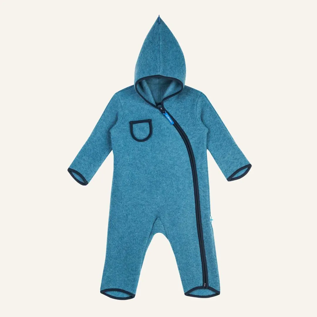 finkid PUKU WOOL-Kinder Baby Overalls